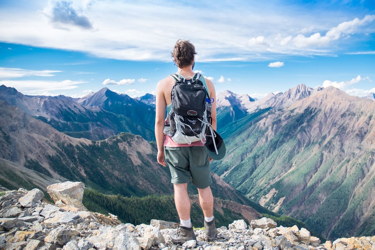 hiking solo