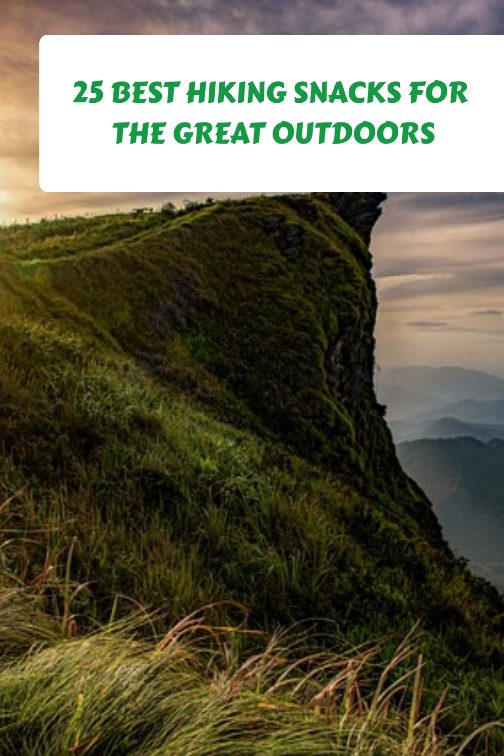 25 Best Hiking Snacks For The Great Outdoors generated pin 1917