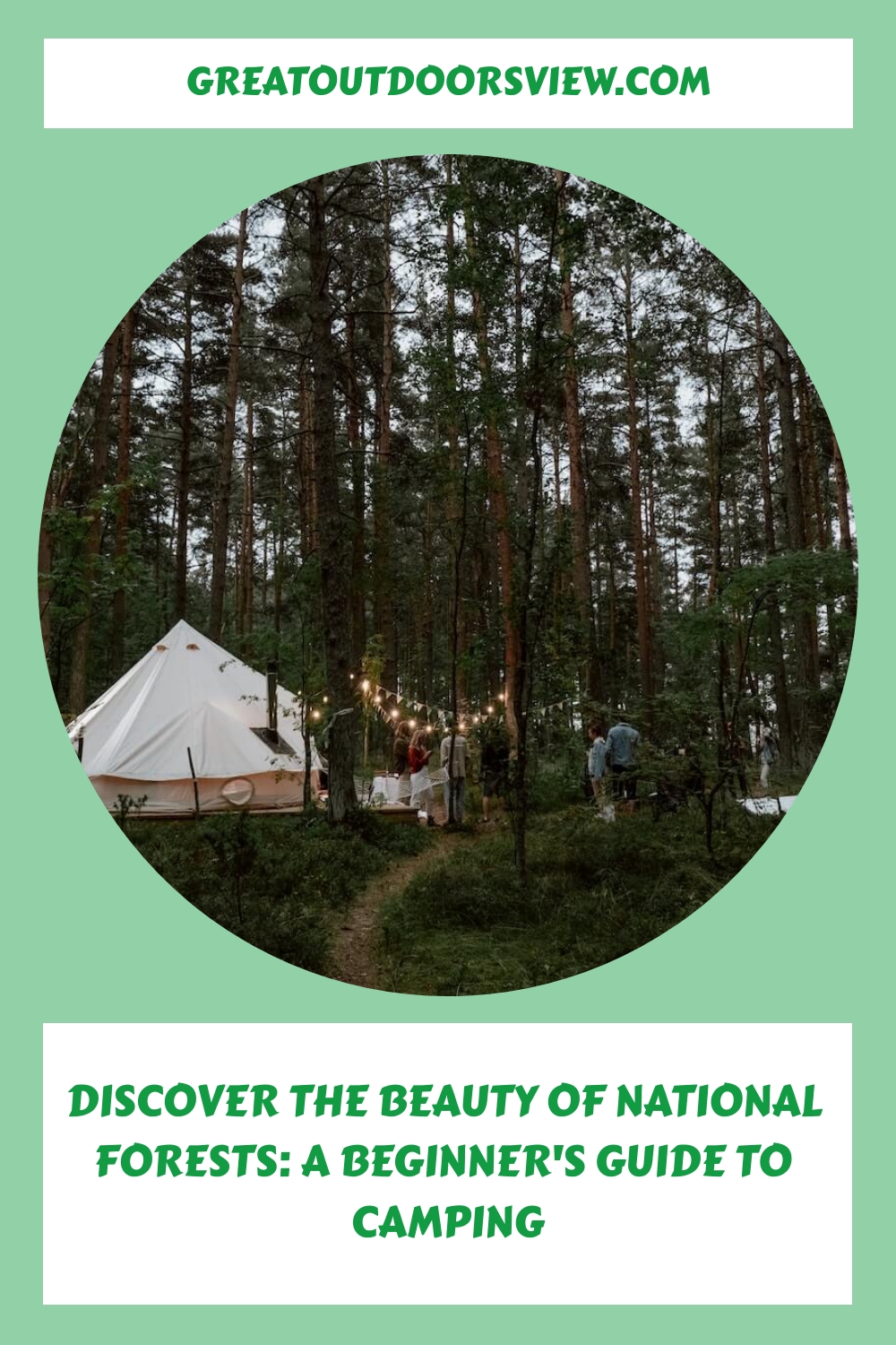 Discover the Beauty of National Forests A Beginners Guide to Camping generated pin 3517